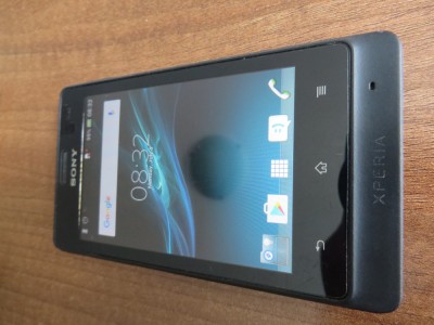 Sony Xperia Go ST27i necodat, liber de retea, cu probleme de functionare foto
