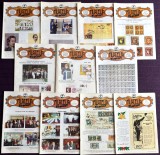 Romania 2000 - Lot 11 reviste filatelice romanesti FILATELIA / An XLIX complet
