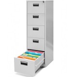 Clasificator metalic Premium 5 sertare 460x620x1690 mm (LxlxH), Neasamblat, PLUS