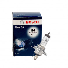 Bec Halogen H4 Bosch Plus 30, 12V, 60/55W