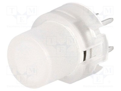 Comutator tastatură HIGHLY ELECTRIC Poz: 2 SPST-NO 0,01A/35VDC cu LED incolor foto