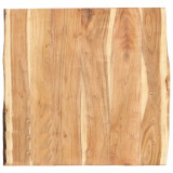 Blat de masa, 58x(50-60)x3,8 cm, lemn masiv de acacia GartenMobel Dekor, vidaXL