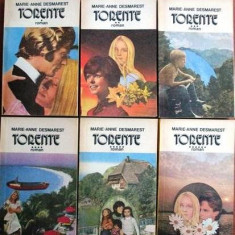 Marie-Anne Desmarest - TORENTE (6 vol., 1992) - Stare foarte buna!!!