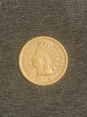 Moneda One cent 1895 USA foto