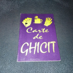 CARTE DE GHICIT 1997