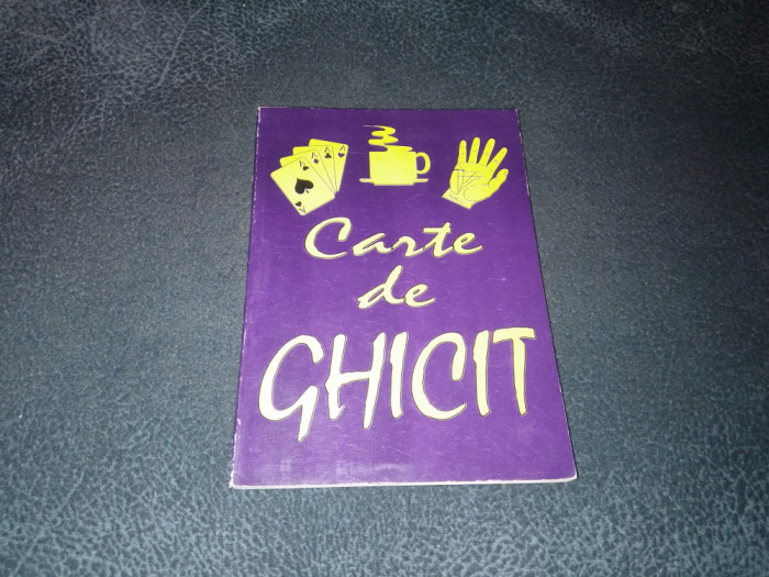 CARTE DE GHICIT 1997
