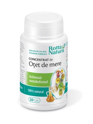 CONCENTRAT OTET MERE - METABOLISM ACTIV + VIT.B, E 30cps ROTTA NATURA foto