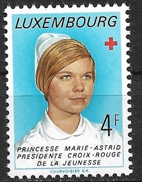 B2579 - Luxemburg 1974 - Celebritati neuzat,perfecta stare