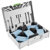 Festool SYS-STF 80X133 GR-Set - Foaie abraziva dreptunghi 133x80 mm 14 gauri granulatie mixta 100 buc