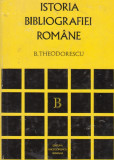 Istoria Bibliografiei Romane