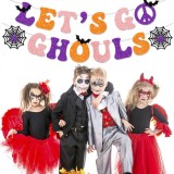 Banner pentru Halloween Generic, hartie, multicolor, 3 m