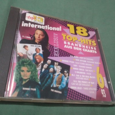 CD 16 TOP -HITS INTERNATIONAL 6 / 93 ORIGINAL foto