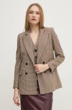 Pedro del Hierro sacou culoarea bej, cu doua randuri de nasturi, modelator, 6758304