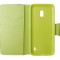 Husa tip carte Fancy Book bleumarin + verde pentru Nokia 2.2