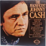 Jonny Cash - The Magnificent Johnny Cash NM / VG+ vinil LP disc muzica country Hallmark UK