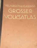 GROSSER VOLKSATLAS Velhagen &amp; Klasings 1937 VEZI DESCRIEREA !!!
