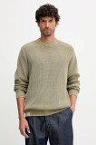 Pepe Jeans pulover de bumbac culoarea verde, călduros, PM7000022