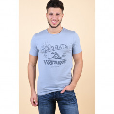 Tricou Jack&amp;amp;Jones Dover Crew Albastru Deschis foto