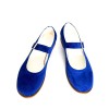 Pantofi dama din piele naturala cu bareta Dara Blue, 35 - 41, Albastru, Ingiro