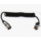Cablu electric curent flexibil 12V, 7 pini, cu fisa metal, 3.5 metri, Realparts