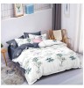 Lenjerie pat dublu,bumbac finet,6 piese,cearceaf normal 220x240cm, cearceaf pilota 200x220cm, 2 fete de perna 50x70, 2 fete de perna 70x70-A1102, Talo