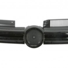 Grila radiator VW Golf 6 (5K), 10.2008-2013, negru, 5K0853651ANQWA, 951805-6, partial inchis