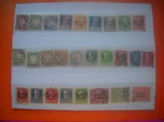 HOPCT LOT NR 653 BAYERN / BAVARIA GERMANIA -27 TIMBRE VECHI-STAMPILAT