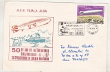 bnk fil Plic ocazional 50 ani intalnire dirijabil LZ 127 - spargator de gheata Malighin Alba Iulia 1981