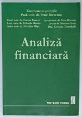 ANALIZA FINANCIARA , coordonator PETRE BREZEANU , 2007 foto