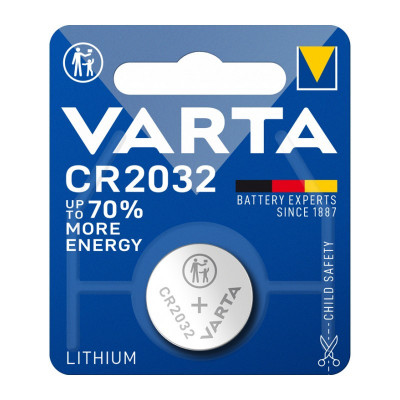 Baterie varta cr2032, tip moneda, 3v, lithium, blister 1 buc MultiMark GlobalProd foto