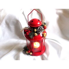 felinar decorat de craciun 42404