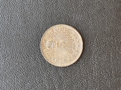 Moneda UNC Austria 5 Kreuzer 1858 Franz Joseph Viena