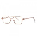 Ochelari De Calculator Dama Techsuit 3161, Anti-Blue Light, Roz Aurii