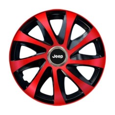 Set 4 capace roti Drift extra red R14 pentru gama Jeep