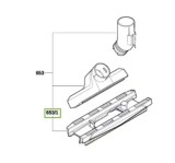 Perie Covoare Bosch AdvancedVac 18V, Aspirator Acumulator, 1619PB5643, Accesoriu Aspirator