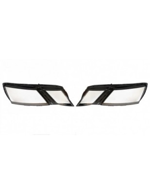 Set 2 sticle faruri pentru Skoda Octavia 3 Facelift (2017 - 2019) foto