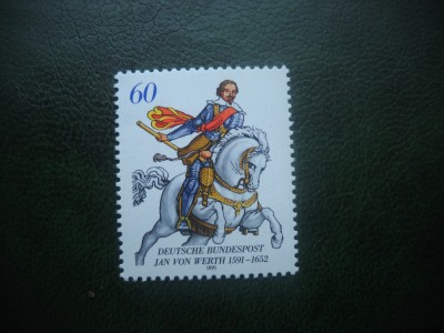 HOPCT MNH NR 495 JAN VON WERTH 1991 GERMANIA -1 VAL foto