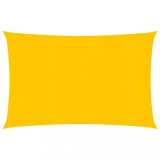 Gossi panza parasolar, galben dreptunghiular 3,5x5 m, hdpe, 160 g/m2