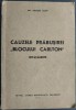 Ing. THEODOR ACHIM - CAUZELE PRABUSIREI BLOCULUI CARLTON: INVATAMINTE (1941)