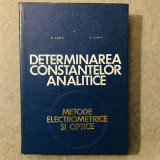 Vol. Determinarea Constantelor Analitice / Metode Electrometrice Și Optice, 402p