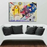 Cumpara ieftin Tablou Rainbow Horizon Multicolor 70x100 cm
