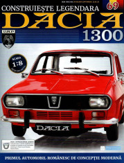 Macheta auto Dacia 1300 KIT Nr.69 - polita spate, scara 1:8 Eaglemoss foto