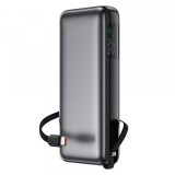 Baterie Externa Acefast M22, 20000mAh, 130W, QC + PD, 1 x USB-A - 2 x USB-C, Neagra