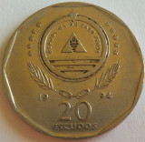 Cumpara ieftin Moneda exotica 20 ESCUDOS - CAPUL VERDE, anul 1994 *cod 5354 = CARQUEJA, Africa
