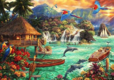 Puzzle Bluebird - Chuck Pinson: Island Life 2.000 piese (70052) foto