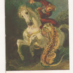 FA30-Carte Postala- CEHIA - Delacroix E. - Zapas S Levhartem, necirculata