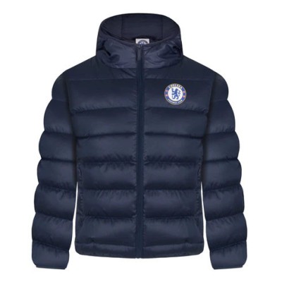 FC Chelsea geacă de iarnă pentru copii Quilted blue - 8/9 let foto