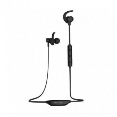 Casti Audio Sport cu Microfon Astrum ET220 Bluetooth Negru foto