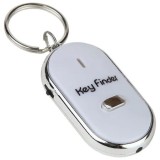 Breloc chei - Key finder- keyfinder, gasire chei pierdute prin sunet, fluierat, Alb, Oem