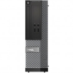 Sistem desktop Dell Refurbished Optiplex 3020 Intel Core i3-4150 4GB DDR3 500GB HDD Windows 10 Home Black foto